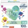 imagePampers Training Pants  Pure Protection  Size 3T4T 58 Count Baby Shark Premium Hypoallergenic Potty Underwear2T3T