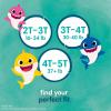 imagePampers Training Pants  Pure Protection  Size 3T4T 58 Count Baby Shark Premium Hypoallergenic Potty Underwear2T3T