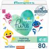 imagePampers Training Pants  Pure Protection  Size 3T4T 58 Count Baby Shark Premium Hypoallergenic Potty Underwear4T5T