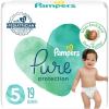 imagePampers Pure Protection Baby Diapers Size 3 1628 lbs 168 Count Up to 100 Leakproof Premium PlantBased Skin Protection Hypoallergenic Soft DiapersSize 5