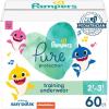 imagePampers Training Pants  Pure Protection  Size 3T4T 58 Count Baby Shark Premium Hypoallergenic Potty Underwear2T3T