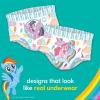 imagePampers Easy Ups Pull On Training Pants My Little Pony 2T3T 140 Count with Sensitive Water Based Baby Wipes 4X PopTop Packs 336 Count2T3T Size 4  6X