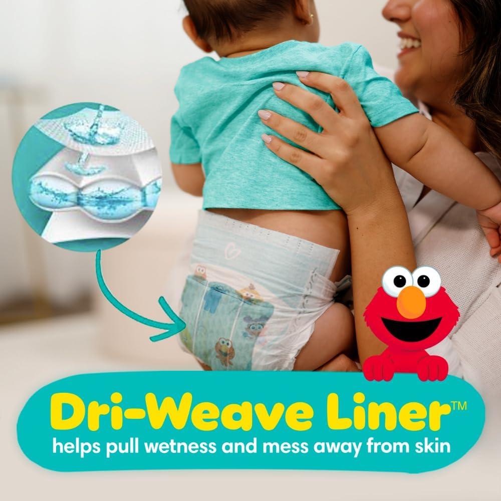 imagePampers Diapers  Baby Dry  Size 3 210 Count Absorbent Disposable Infant Diaper Packaging May VarySize 5