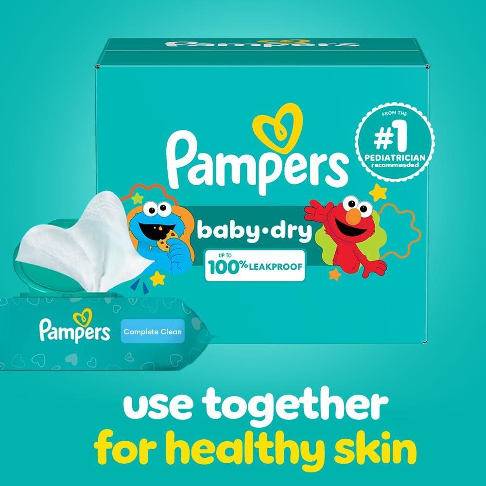 imagePampers Diapers  Baby Dry  Size 3 210 Count Absorbent Disposable Infant Diaper Packaging May VarySize 6