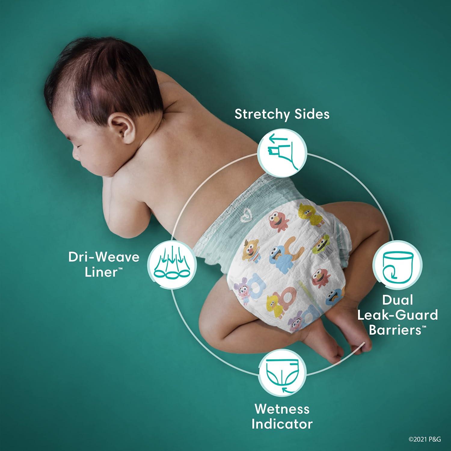 imagePampers Diapers  Baby Dry  Size 3 210 Count Absorbent Disposable Infant Diaper Packaging May VarySize 6