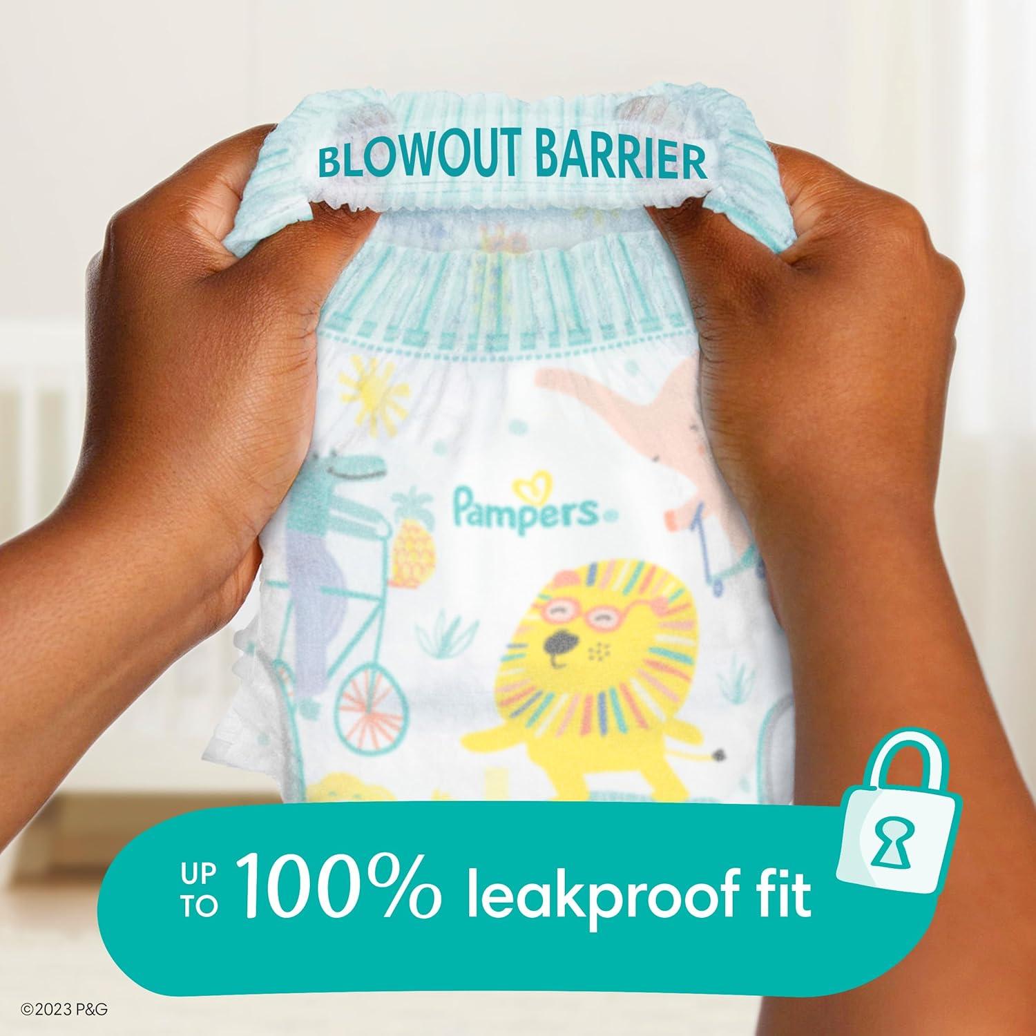 imagePampers Diapers  Cruisers 360  Size 7 88 Count Babyproof up to 100 Leakproof PullOn DiaperSize 7