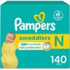 imagePampers Baby Diapers  Swaddlers  Size 7 88 Count Ultra Absorbent Disposable Infant DiaperNewborn