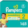 imagePampers Baby Diapers  Swaddlers  Size 7 88 Count Ultra Absorbent Disposable Infant DiaperSize 2