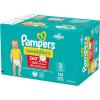 imagePampers Diapers  Swaddlers 360  Size 3 156 Count for up to 100 Leakproof Premium Skin Protection Packaging May VarySize 3