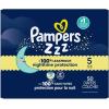 imagePampers Overnight Diapers  Swaddlers Overnights  Size 3 116 Count Disposable Baby Diaper Night Time Leak and Skin ProtectionSize 5