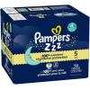 imagePampers Overnight Diapers  Swaddlers Overnights  Size 3 116 Count Disposable Baby Diaper Night Time Leak and Skin ProtectionSize 5