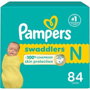 imagePampers Baby Diapers  Swaddlers  Size 7 88 Count Ultra Absorbent Disposable Infant DiaperNewborn