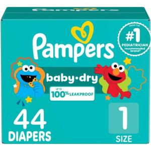 imagePampers Diapers  Baby Dry  Size 3 210 Count Absorbent Disposable Infant Diaper Packaging May VarySize 1