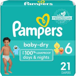 imagePampers Diapers  Baby Dry  Size 3 210 Count Absorbent Disposable Infant Diaper Packaging May VarySize 6
