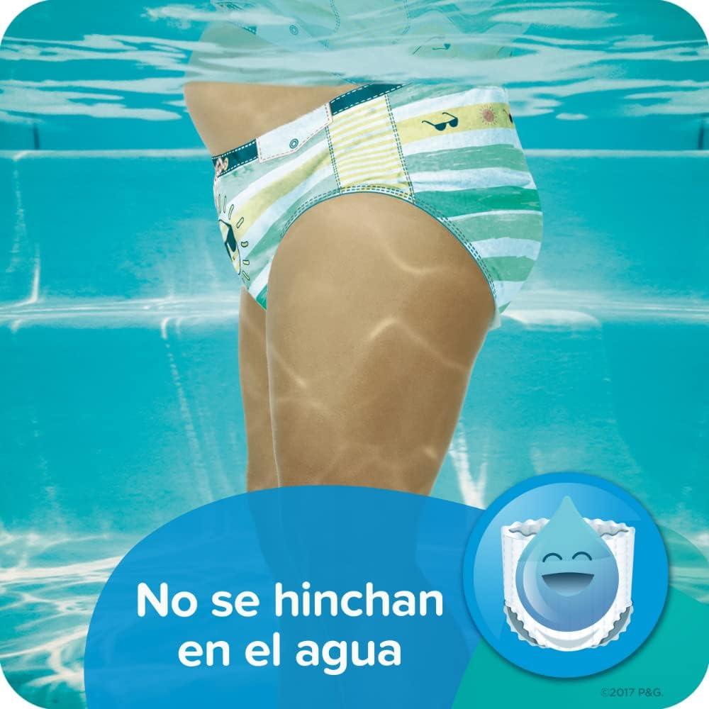 imagePampers Swim Diapers  Splashers  Size 23 20 Count GapFree Disposable Baby Swimming PantsMedium