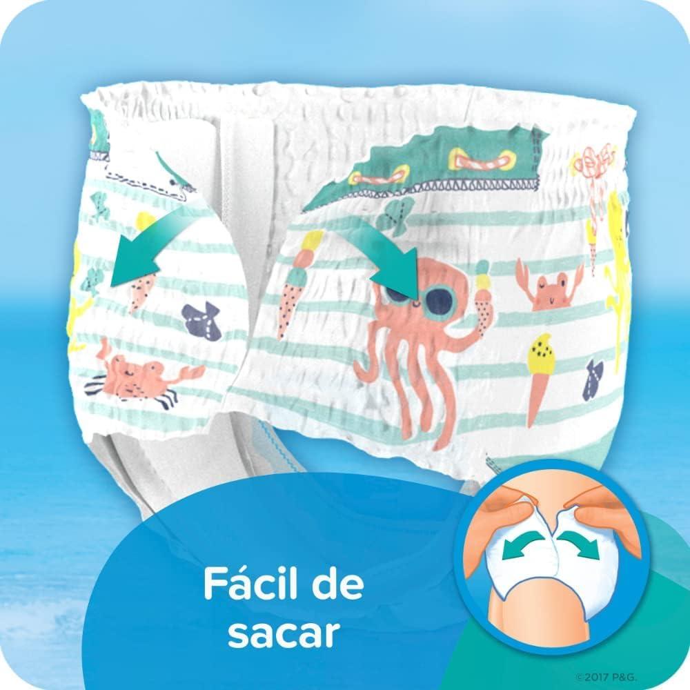 imagePampers Swim Diapers  Splashers  Size 23 20 Count GapFree Disposable Baby Swimming PantsSmall