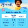 imagePampers Swim Diapers  Splashers  Size 23 20 Count GapFree Disposable Baby Swimming PantsSize 4