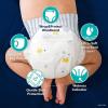 imagePampers Disposable Diapers Size 4 Swaddlers 150 Count  Overnight 58 Count