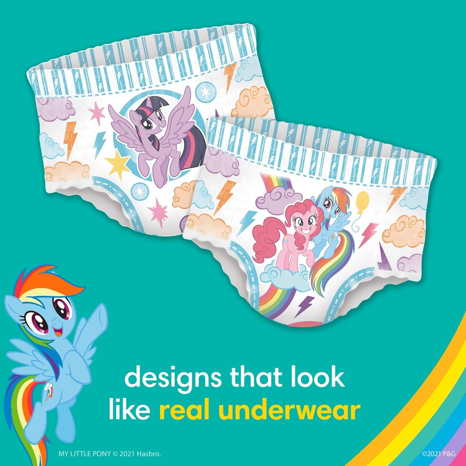 imagePampers Easy Ups Pull On Training Underwear Girls 2T3T 2 Month Supply 2 x 140 Count with Sensitive Water Based Baby Wipes 12X Multi Pack PopTop and Refill 1008 CountSize 5T6T
