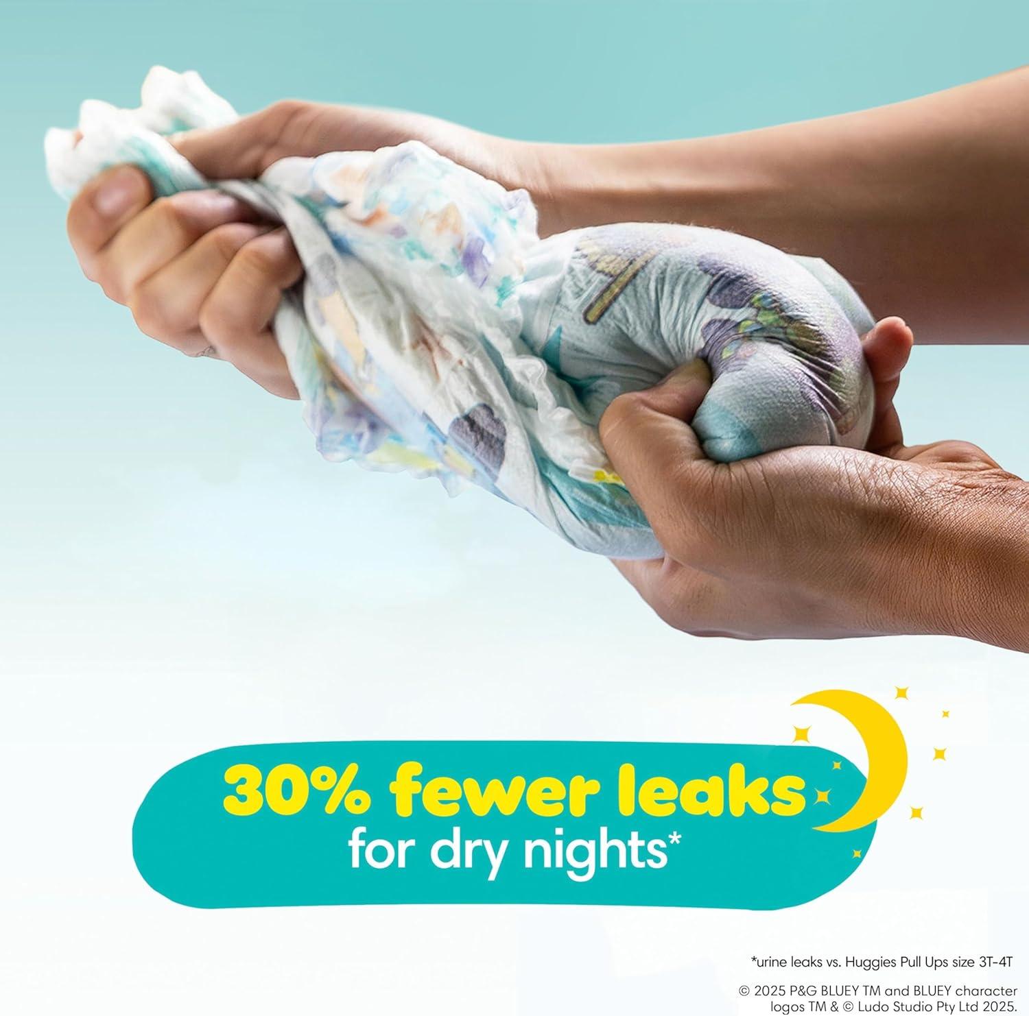 imagePampers Easy Ups Pull On Training Underwear Girls 2T3T 2 Month Supply 2 x 140 Count with Sensitive Water Based Baby Wipes 12X Multi Pack PopTop and Refill 1008 CountSize 5T6T