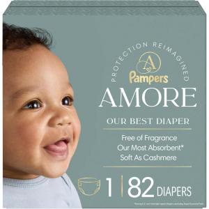 image:imagePampers Amore Size 5 2037 lbs 132 Count Our Best DiaperSize 1